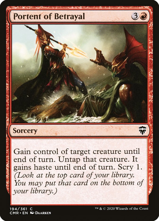 image Portent of Betrayal