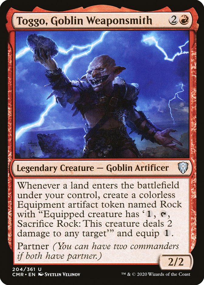 image Toggo, Goblin Weaponsmith