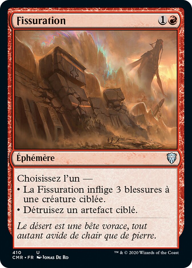 image Fissuration
