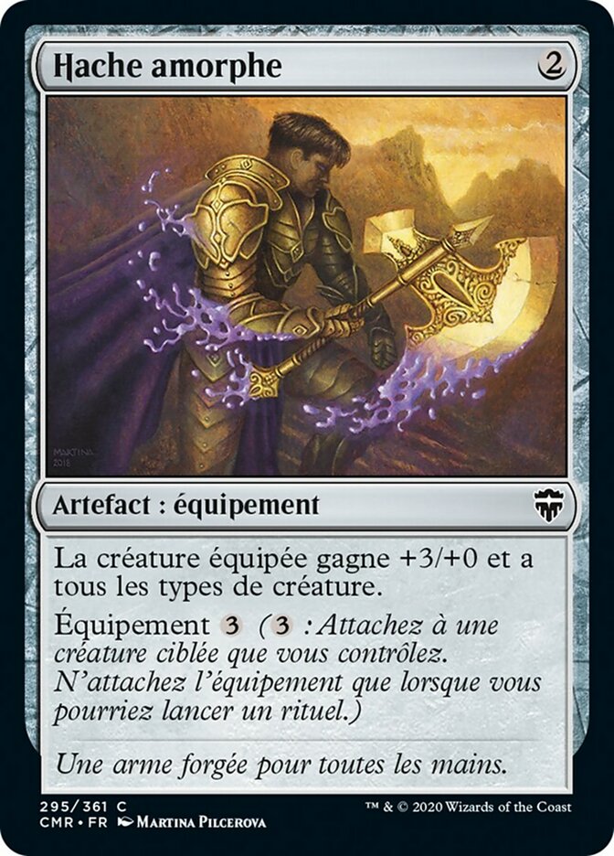 image Hache amorphe