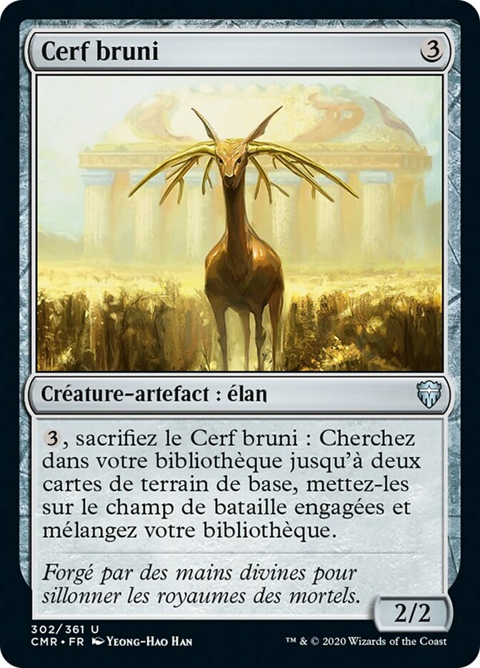 image Cerf bruni