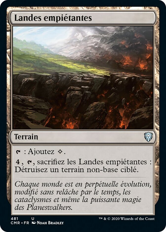 image Landes empiétantes