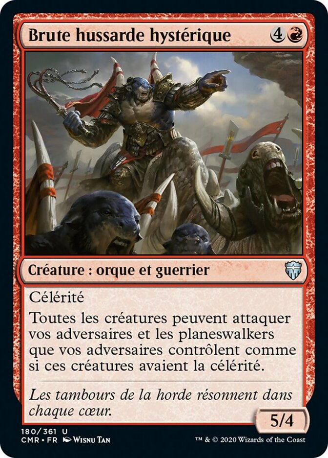 image Brute hussarde hystérique