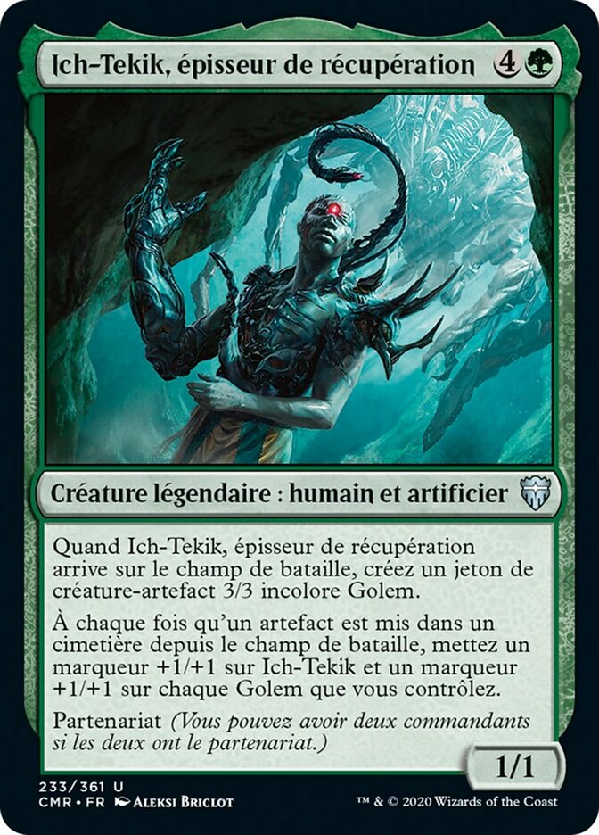 image Ich-Tekik, épisseur de récupération