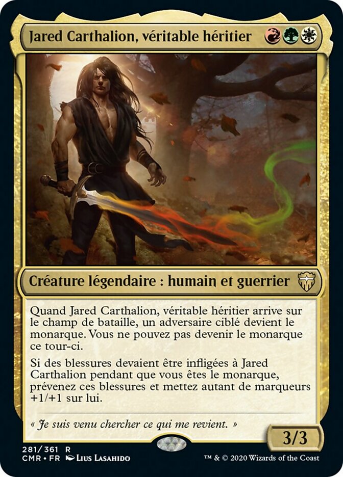 image Jared Carthalion, véritable héritier