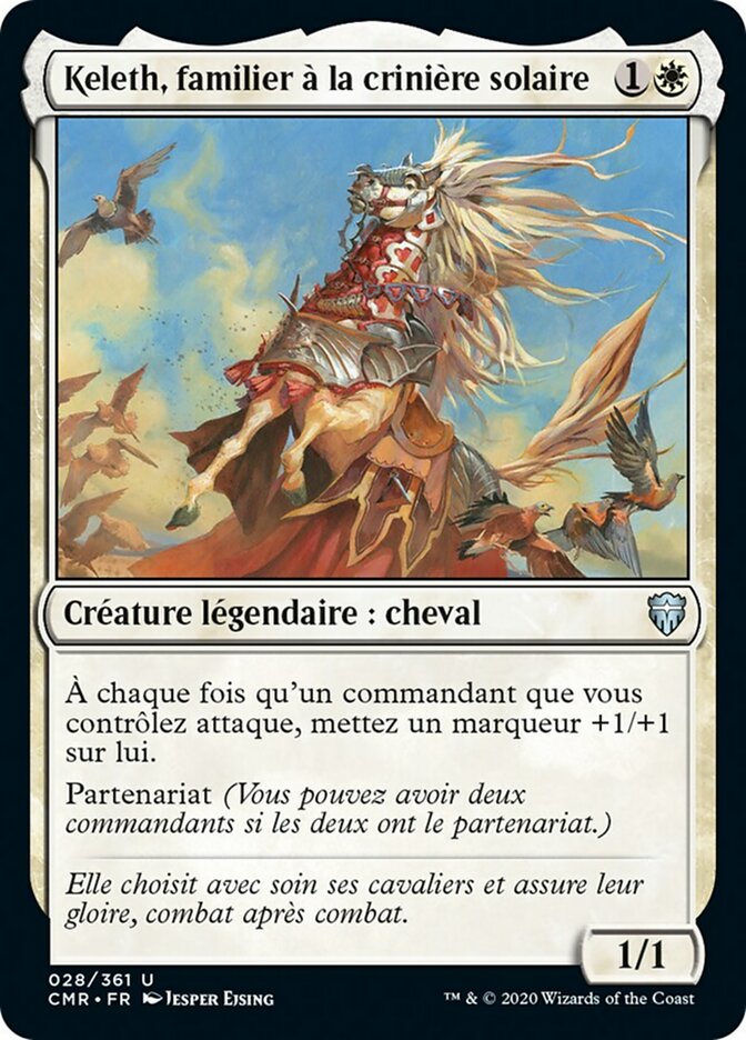 image Keleth, familier à la crinière solaire