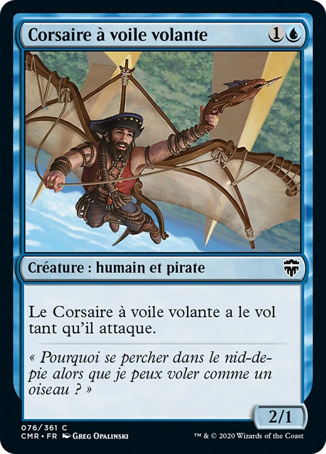 image Corsaire à voile volante