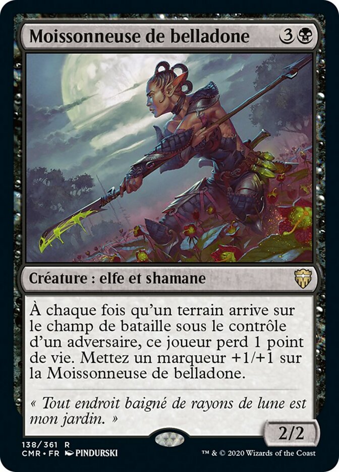 image Moissonneuse de belladone