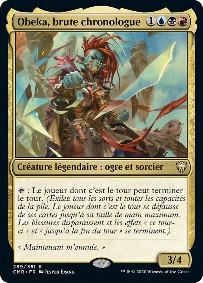 image Obeka, brute chronologue