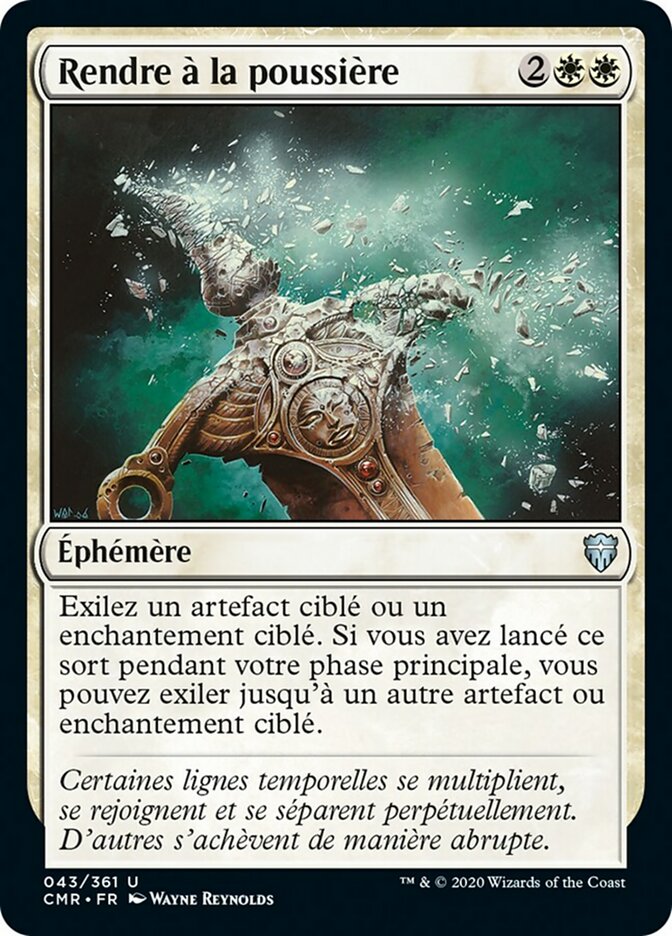 image Rendre à la poussière