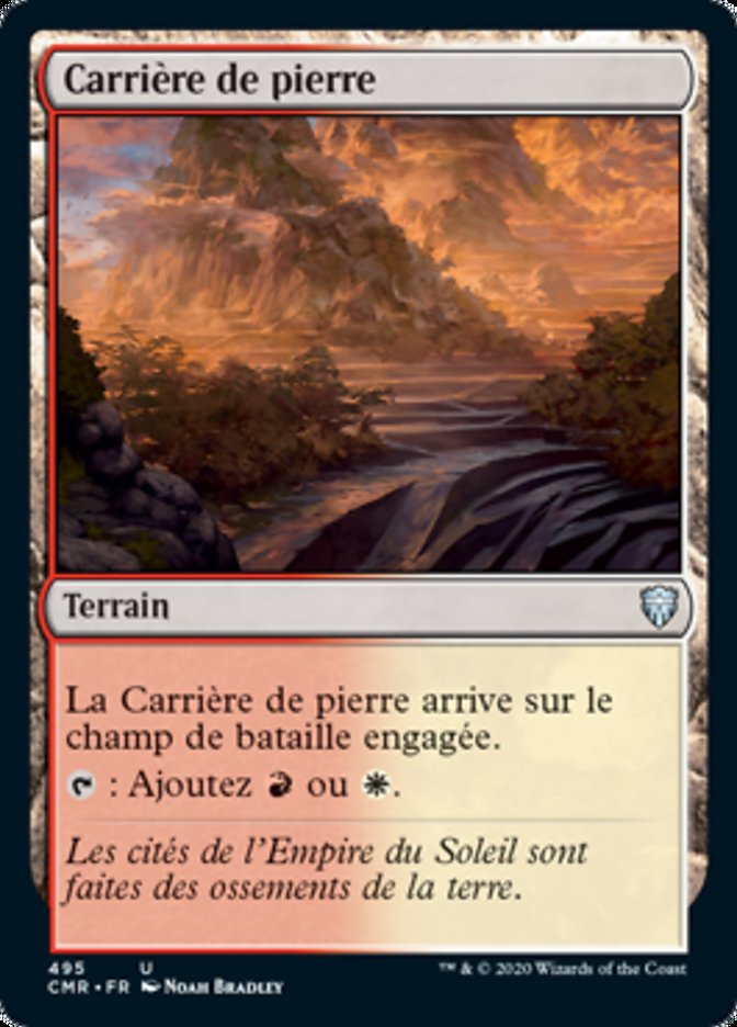 image Carrière de pierre