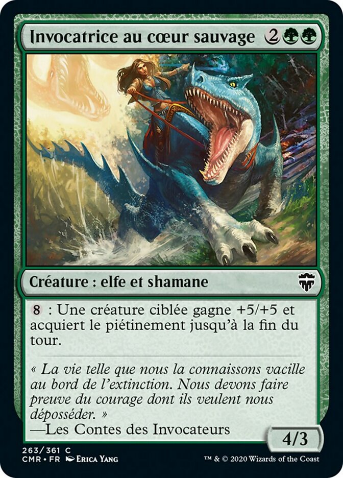 image Invocatrice au cœur sauvage