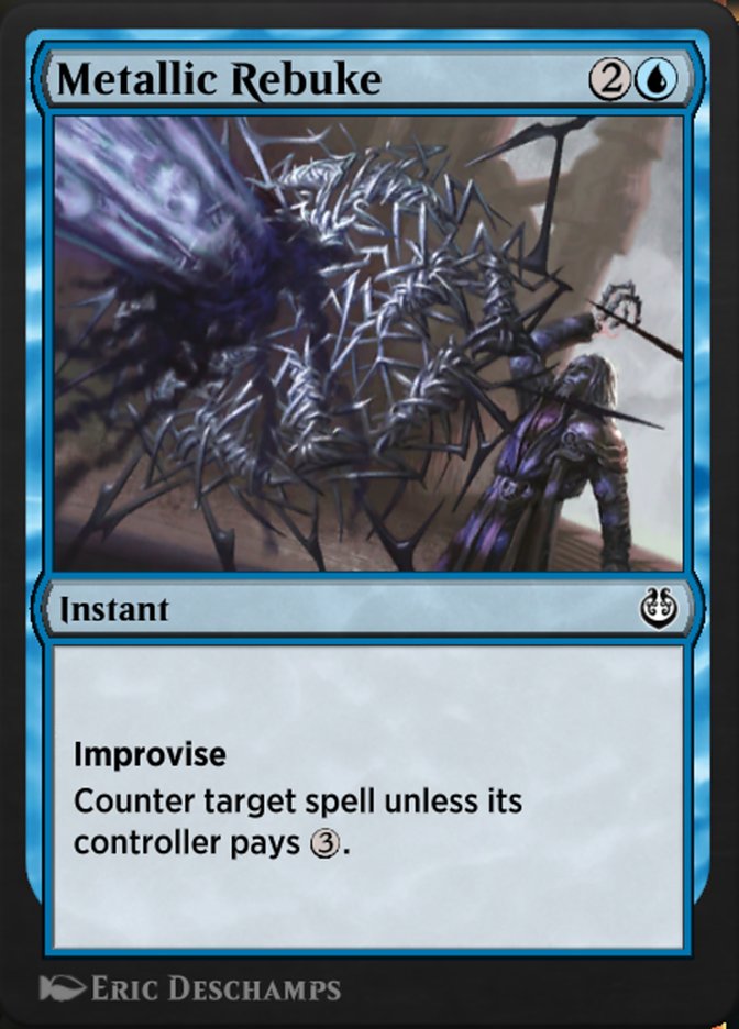image Metallic Rebuke