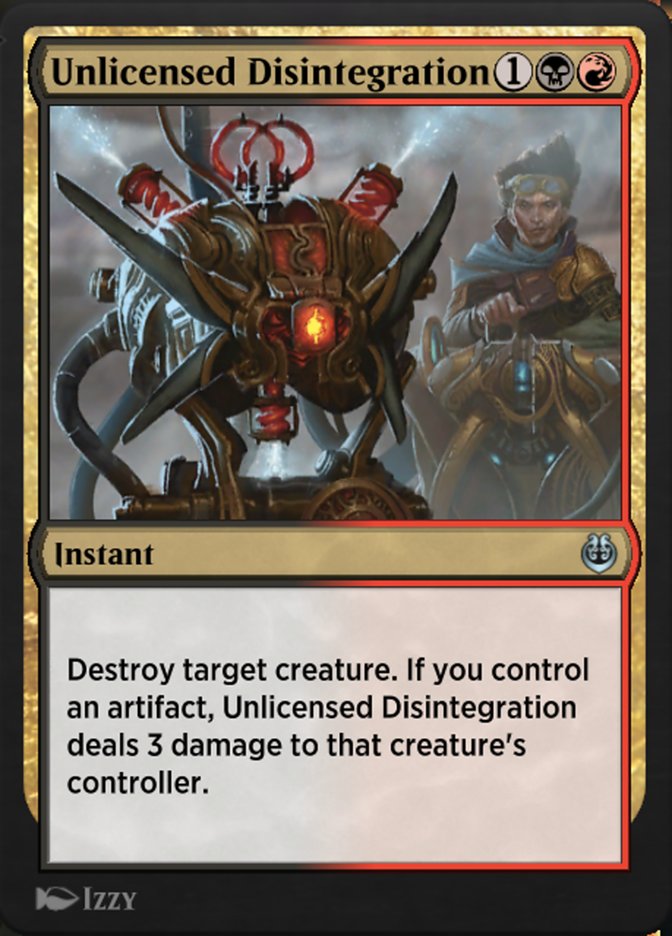 image Unlicensed Disintegration