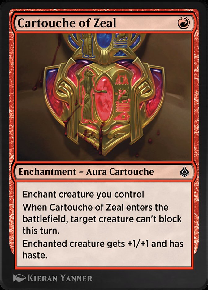 image Cartouche of Zeal