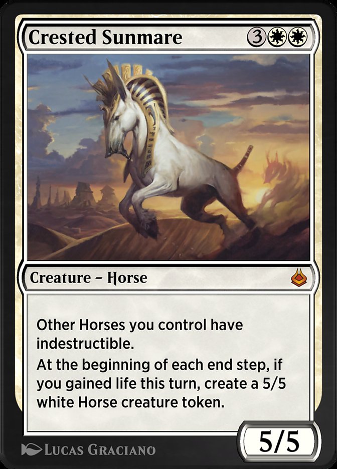 image Crested Sunmare