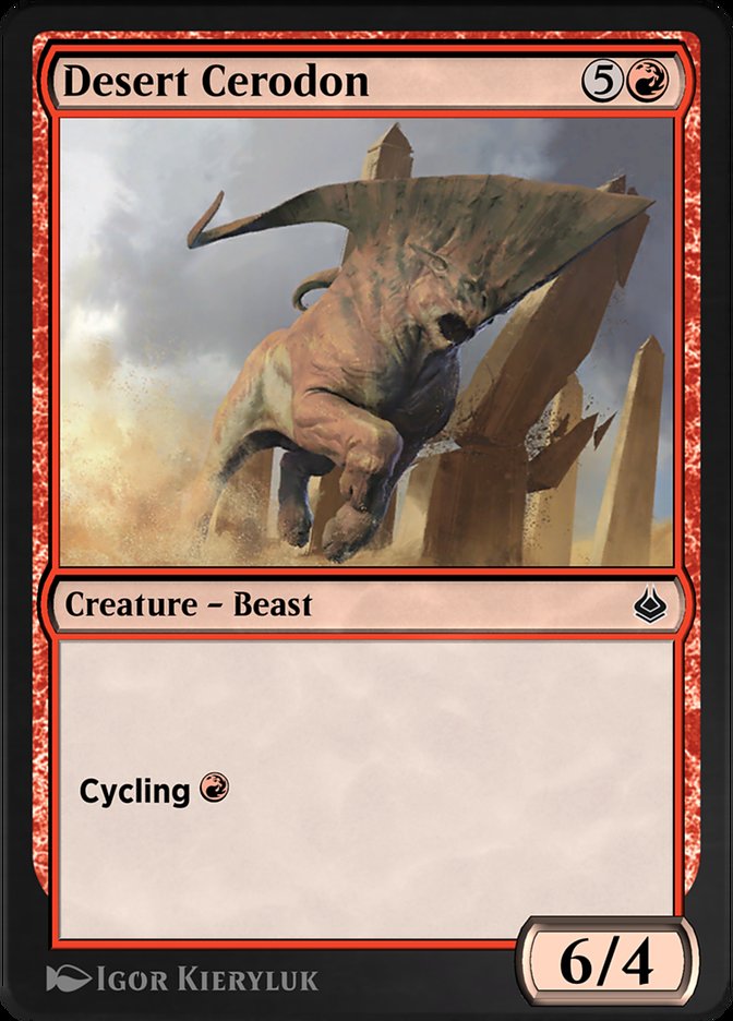 image Desert Cerodon
