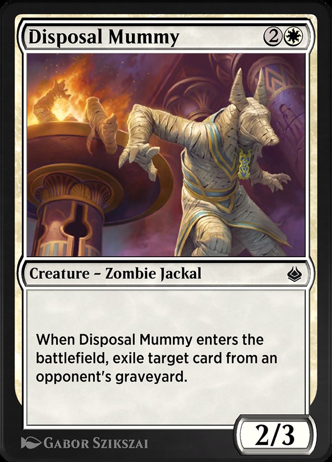 image Disposal Mummy