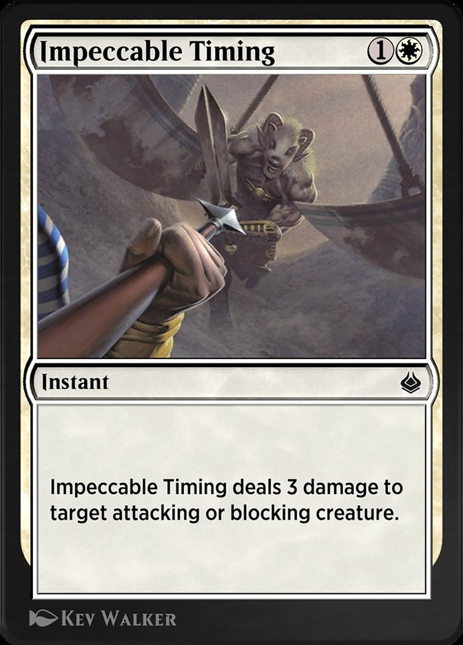 image Impeccable Timing