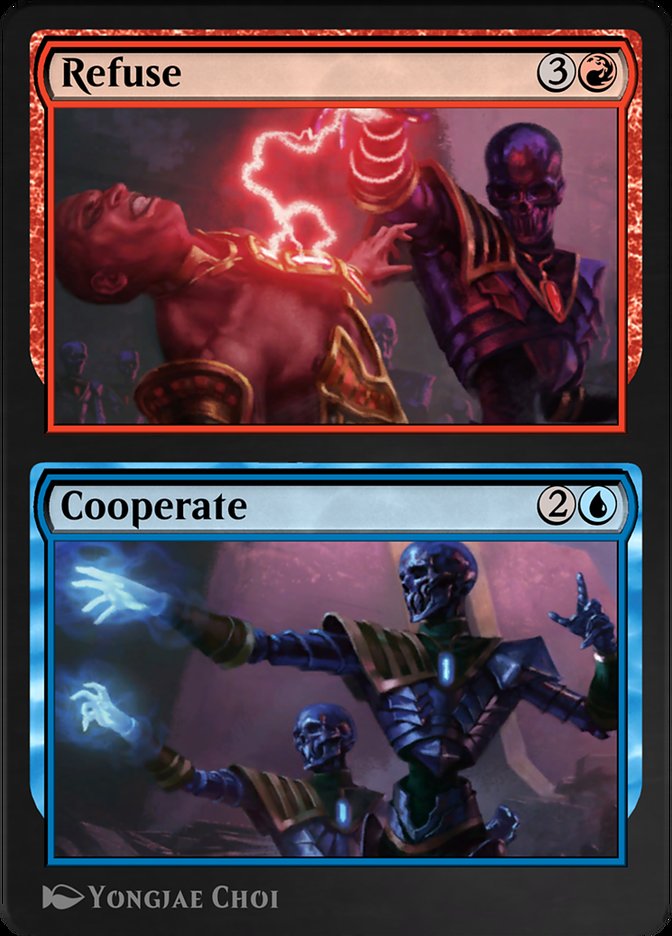 image Refuse // Cooperate