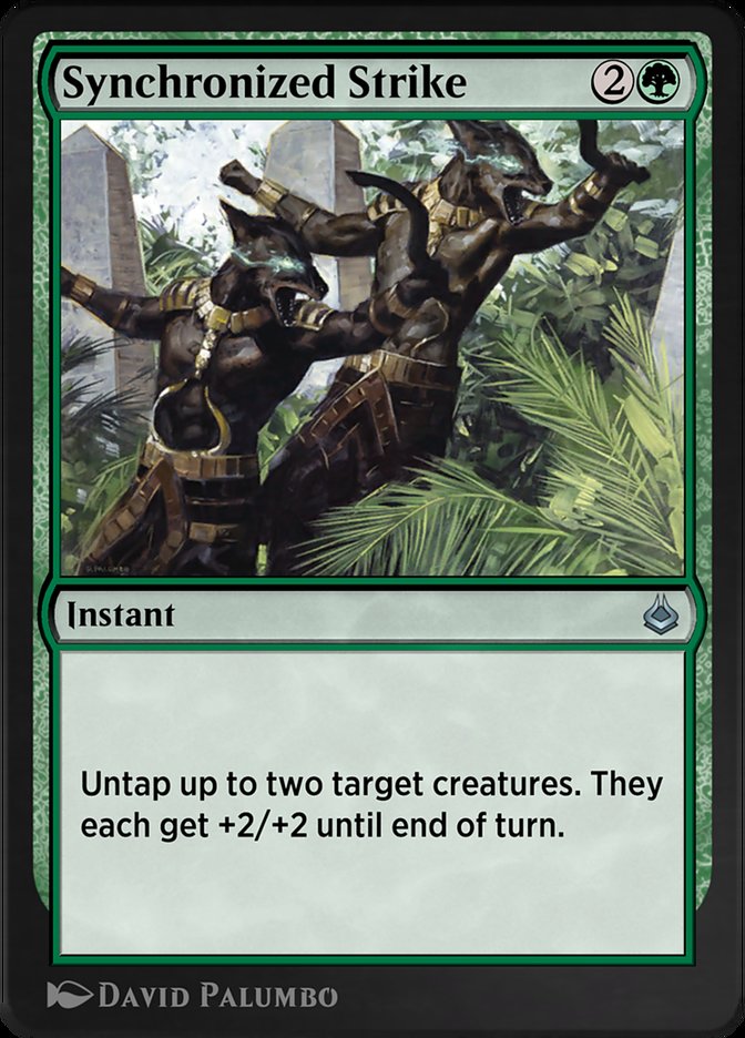 image Synchronized Strike