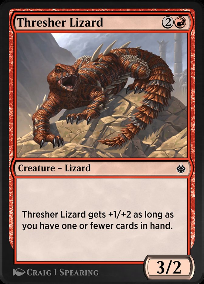 image Thresher Lizard