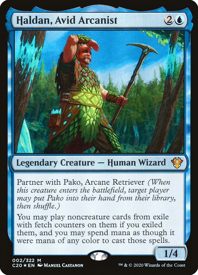 image Haldan, Avid Arcanist