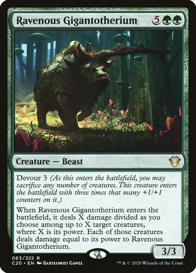 image Ravenous Gigantotherium