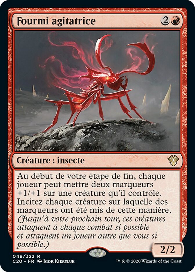 image Fourmi agitatrice