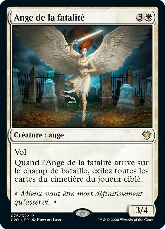 image Ange de la fatalité