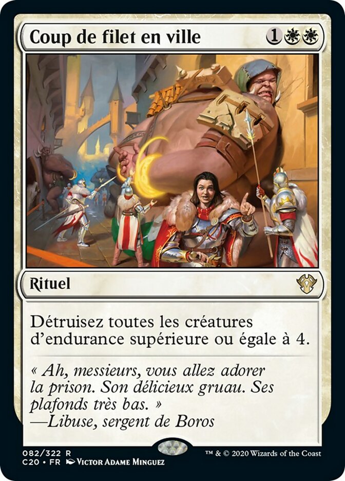 image Coup de filet en ville