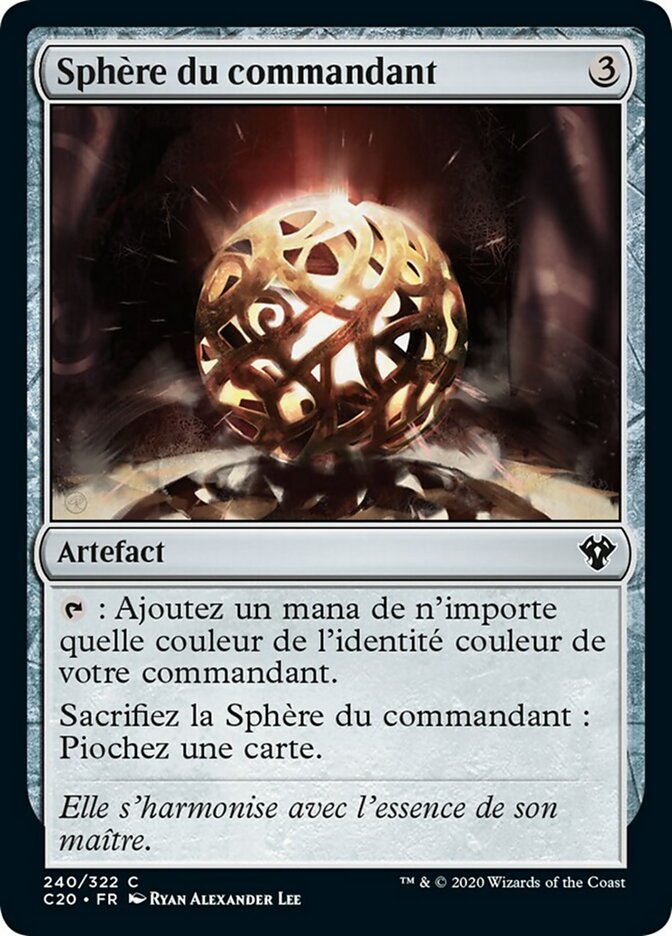 image Sphère du commandant