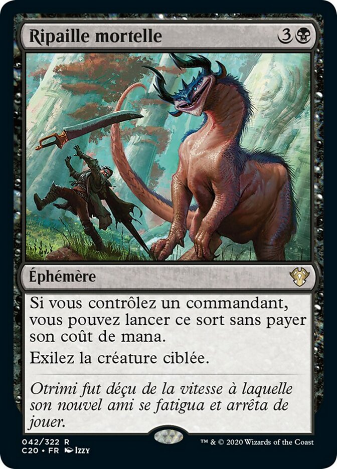 image Ripaille mortelle
