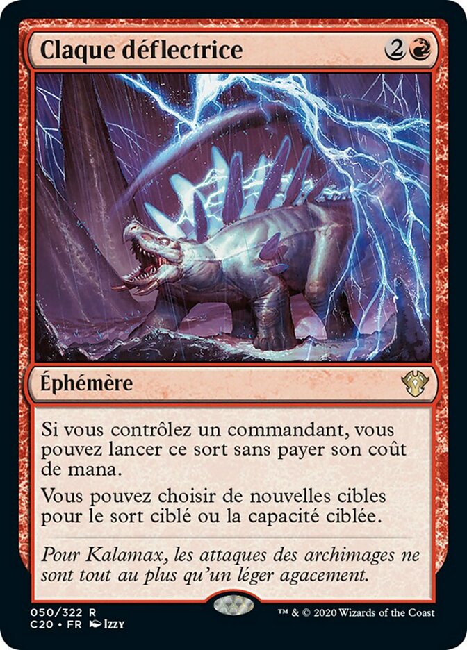 image Claque déflectrice