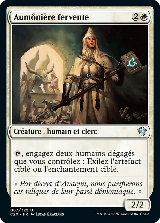 image Aumônière fervente
