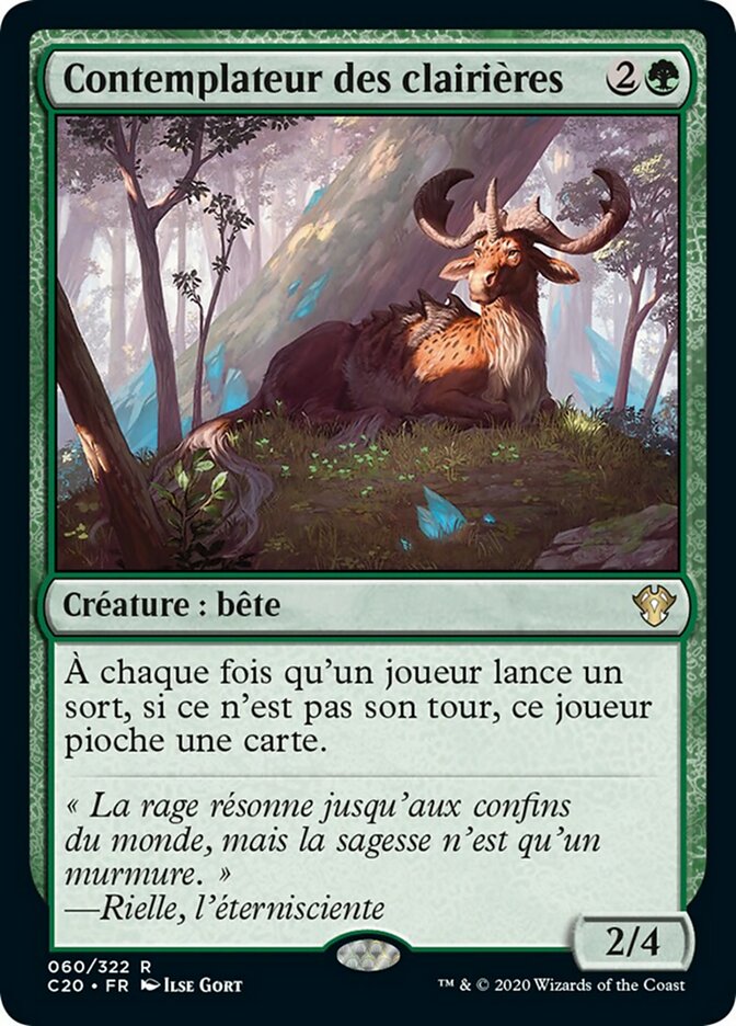 image Contemplateur des clairières