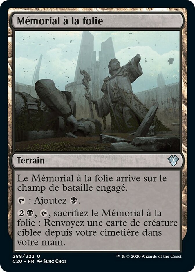 image Mémorial à la folie
