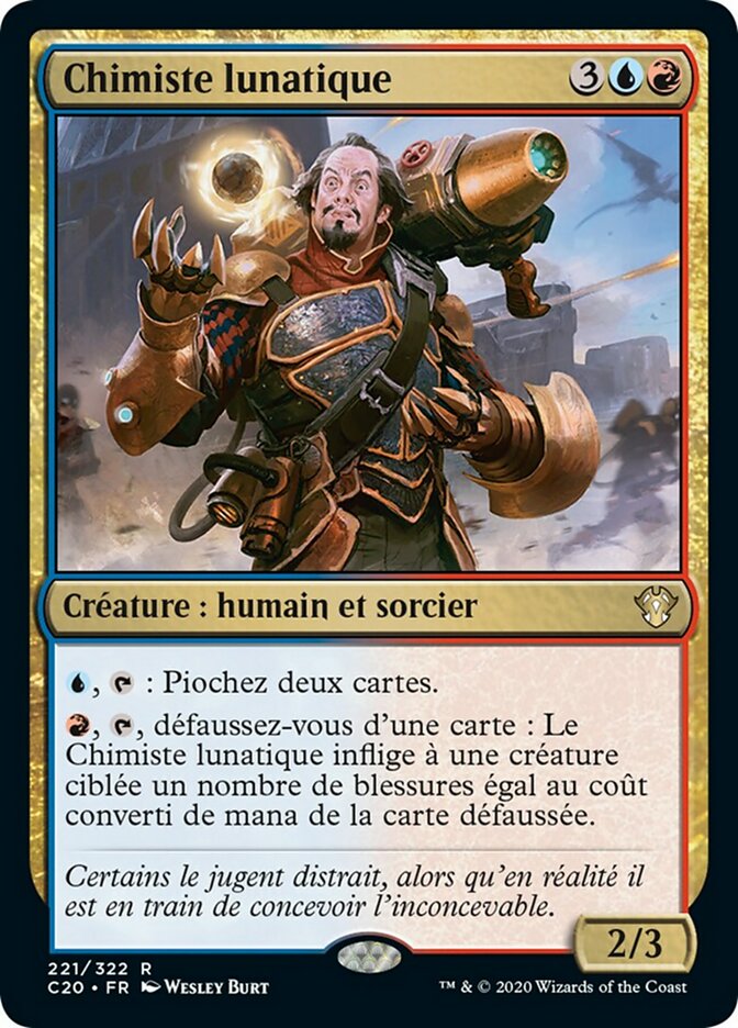 image Chimiste lunatique