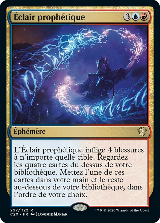 image Éclair prophétique