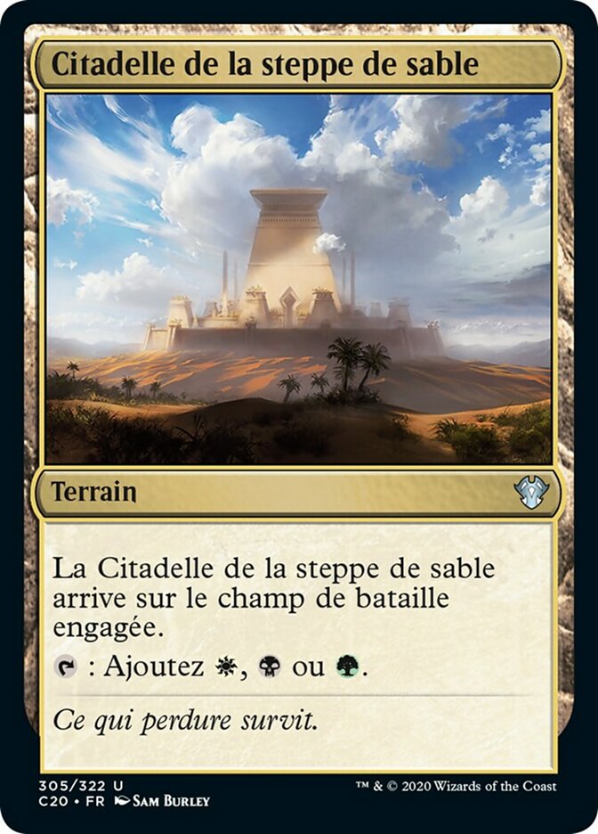 image Citadelle de la steppe de sable