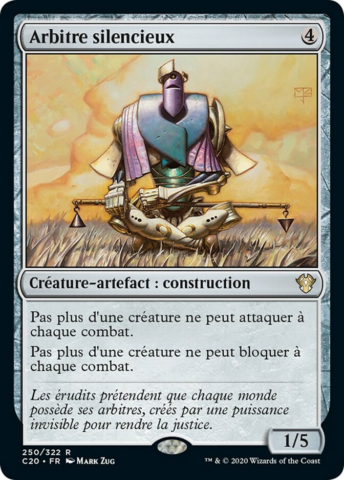 image Arbitre silencieux