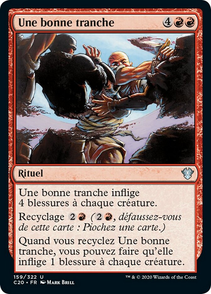 image Une bonne tranche