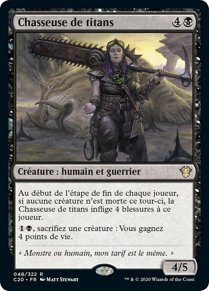 image Chasseuse de titans