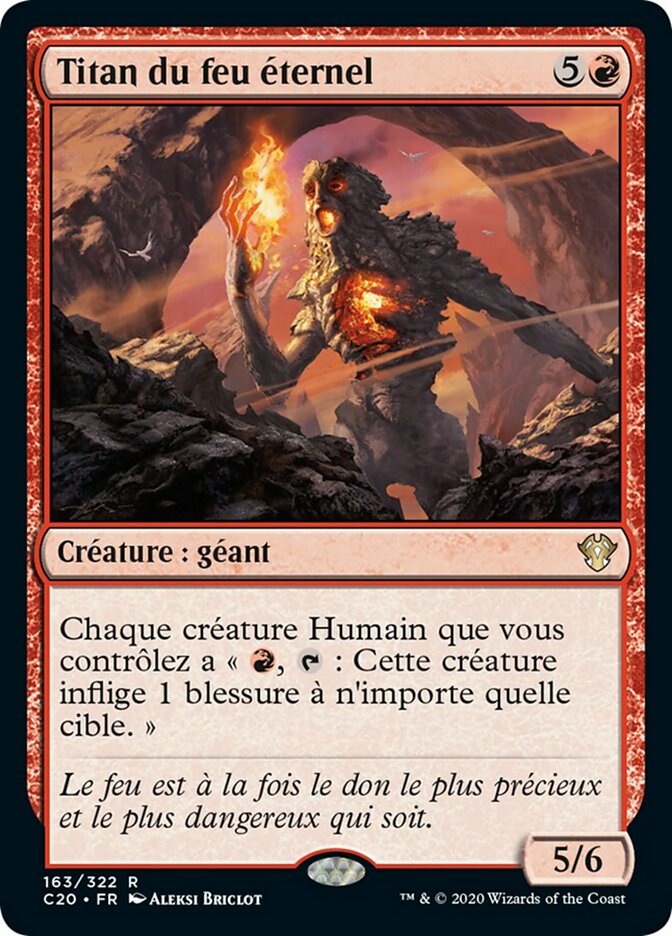image Titan du feu éternel
