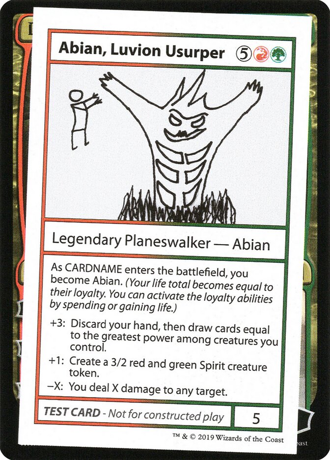 image Abian, Luvion Usurper