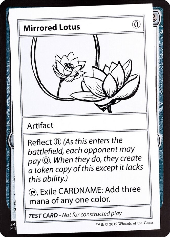 image Mirrored Lotus