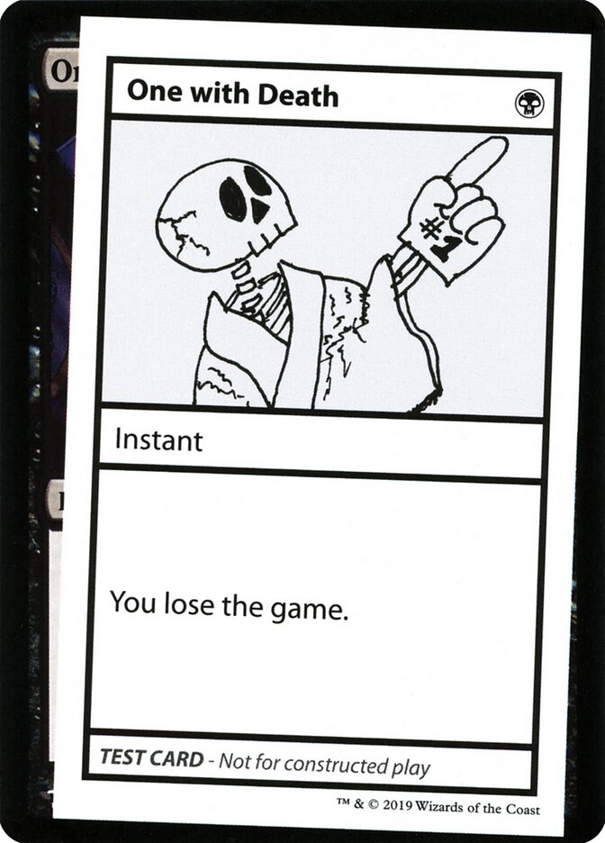 image One with Death