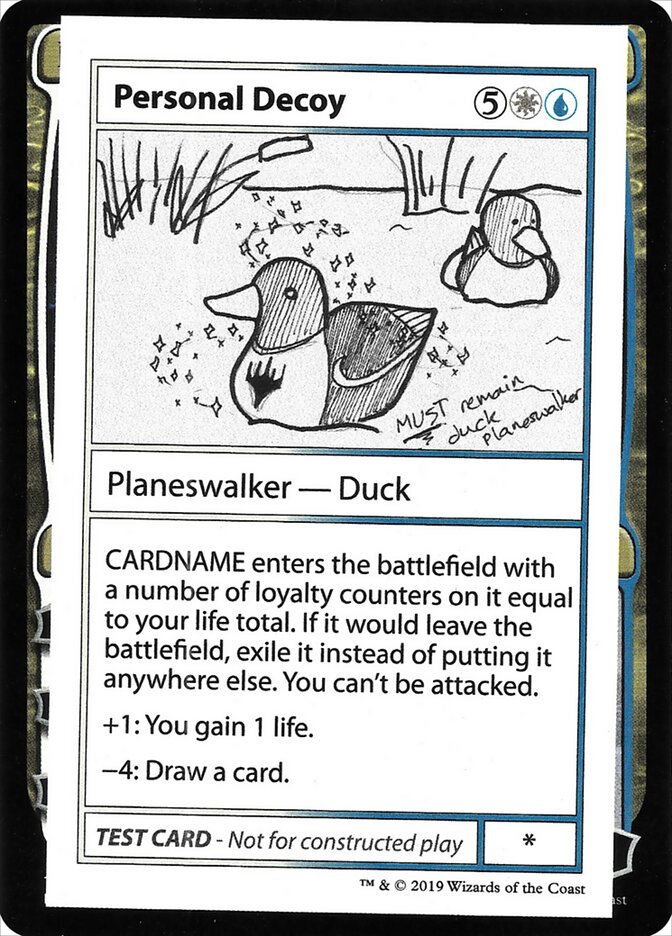 image Personal Decoy