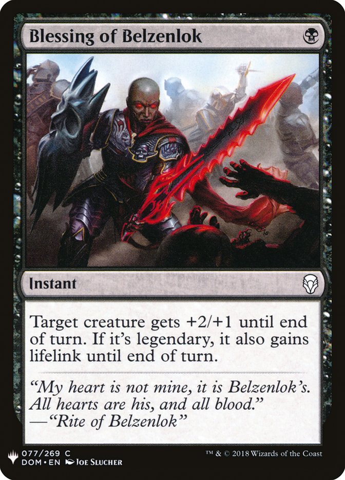 image Blessing of Belzenlok