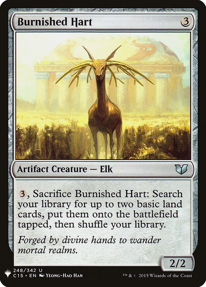 image Burnished Hart
